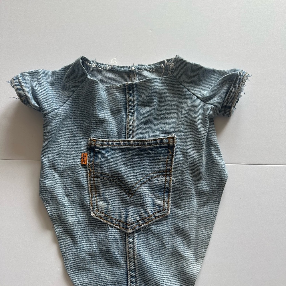 Levi's Light Blue Denim Dog Jacket